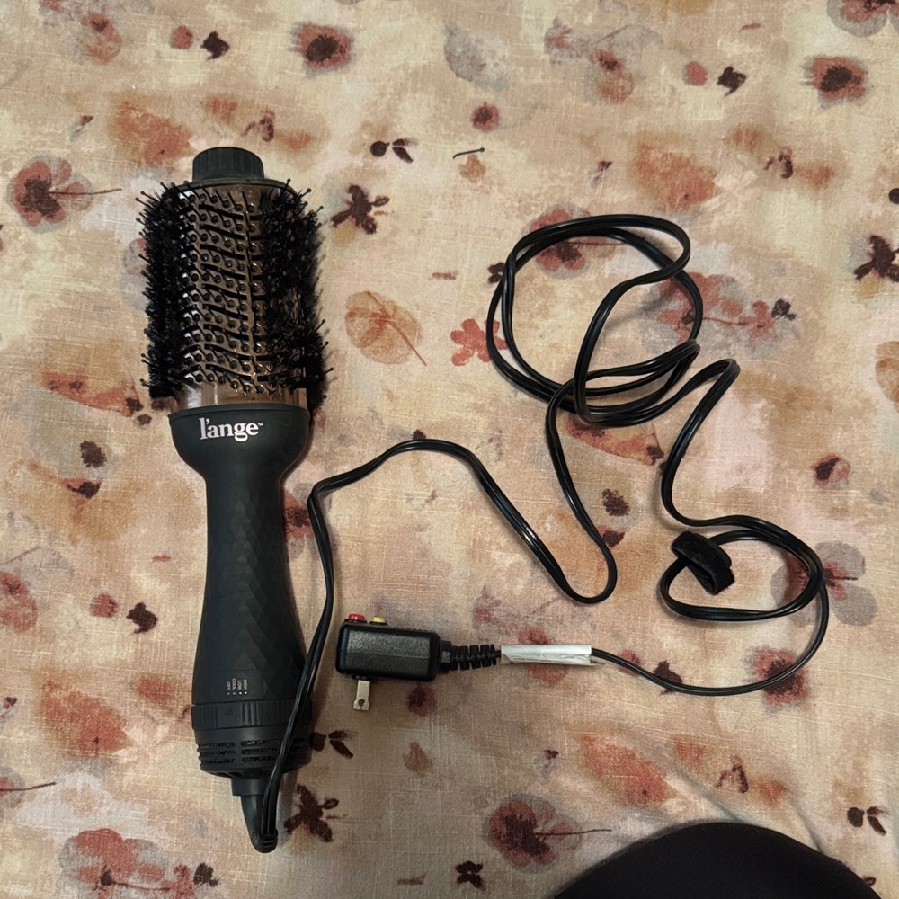 Lange Black Volumizing Hair Brush Dryer